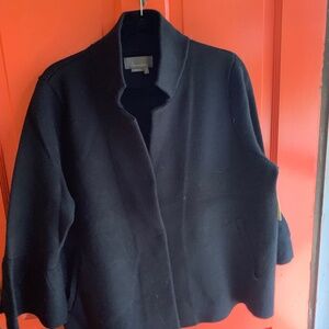 Anthropologie  Black Jacket with Pockets